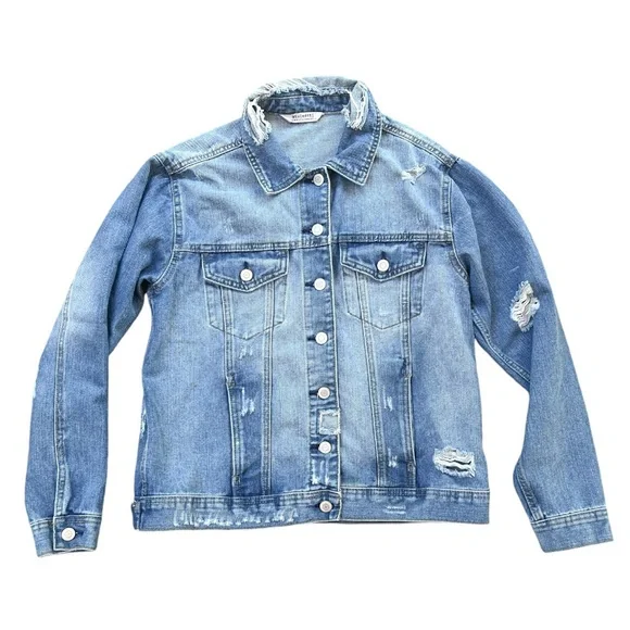 Blu[edit] | Jackets & Coats | Bluedit Distressed Jeandenim